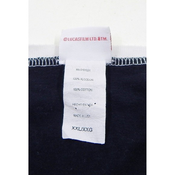Lucasfilm Ltd Star Wars Empire Strikes Back Shirt Raglan Sleeve XXL Made In USA - Picture 5 of 12